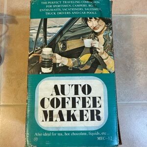 Vintage Portable Auto Coffee Maker